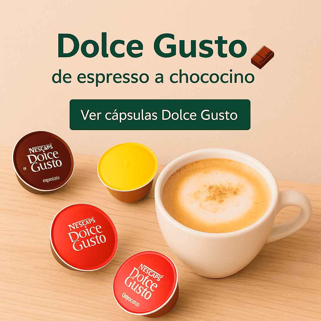 disfruta tu cafe ideal con capsulas dolce gusto originales y compatibles Capsulas de café Dolce Gusto Originales y compatibes