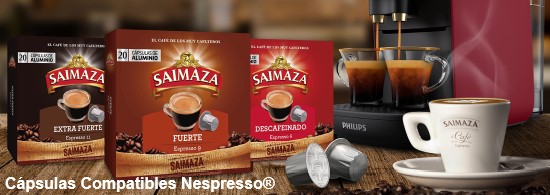 Gimoka 100 cápsulas de café compatibles con la máquina Nespresso OriginaLine