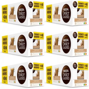 Pack 18 Dolce Gusto Cortado en Formato Ahorro