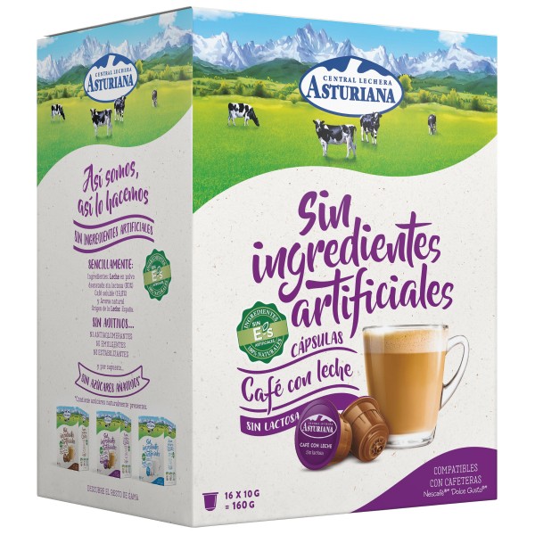 Capsulas de café con leche Dolce gusto 10 uni - Carrefour