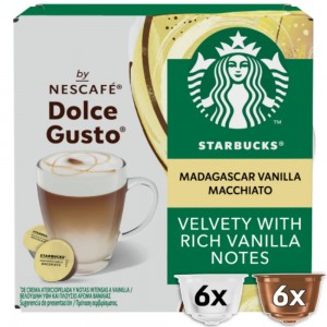 Macchiato Vanilla Starbucks 12 Cápsulas by NESCAFÉ® Dolce Gusto®