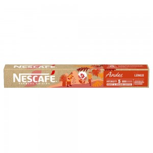 Nescafé Andes lungo 10 cápsulas para sistema Nespresso®