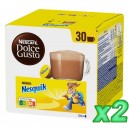 Pack Magnum 2 Nesquik x 30 cápsulas Dolce Gusto