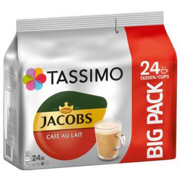 Pack Tassimo Marcilla Café con Leche más 1 Tazas