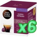 NESCAFÉ® Dolce Gusto® Doppio Espresso x 6, 96 Cápsulas